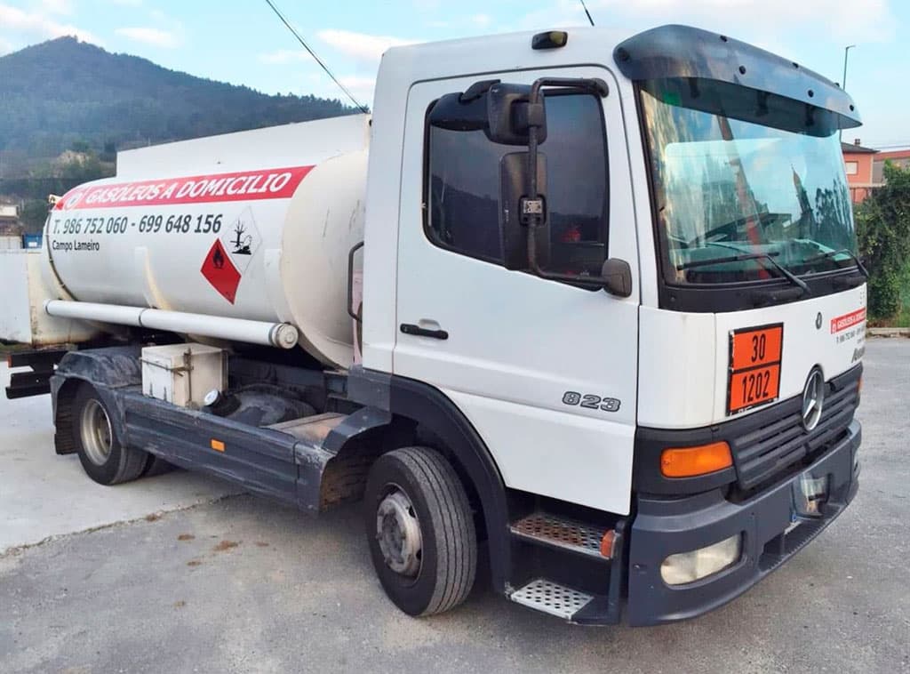 Pedido mínimo de gasóleo a domicilio en Pontevedra